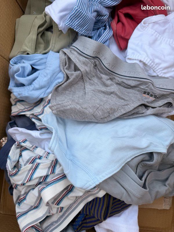 Lot de slip petit bateau dégriffé 3500 pièce (image 2)