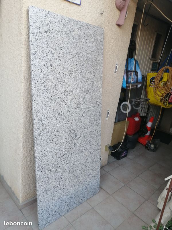 Vend plaque de granit gris moucheté (image 7)