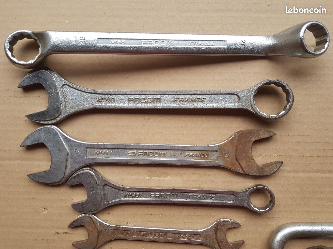 Ancienne Anglaise Facom - Outil Vintage Pour Décoration Atelier - French Antique Tool