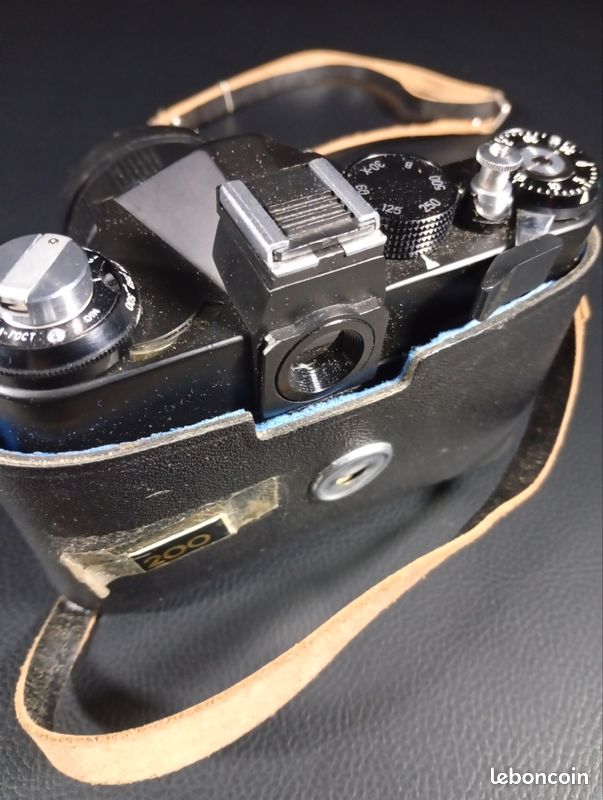 Appareil photo argentique vintage Zenit 11 avec étui cuir original – 35 mm SLR URSS (image 5)