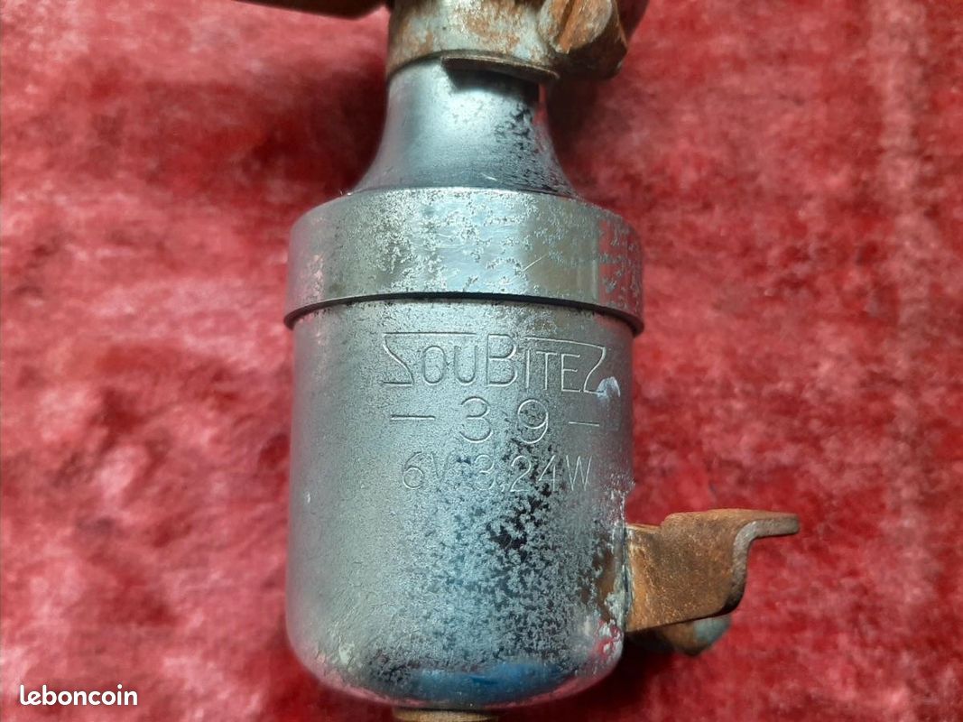 Dynamo De Vélo Vintage SOUBITEZ – 6V, Années 1950, Pour Randonneur, Made In France