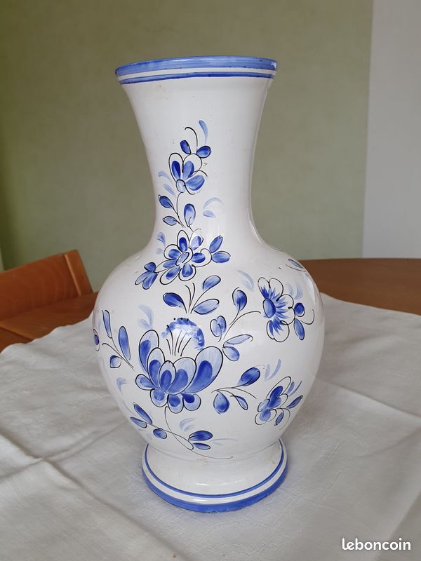 Vase décoré main (image 1)