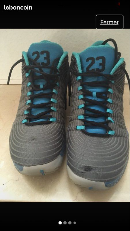 Jordan playoff blues XX9 / 29 pointure 45 (image 1)