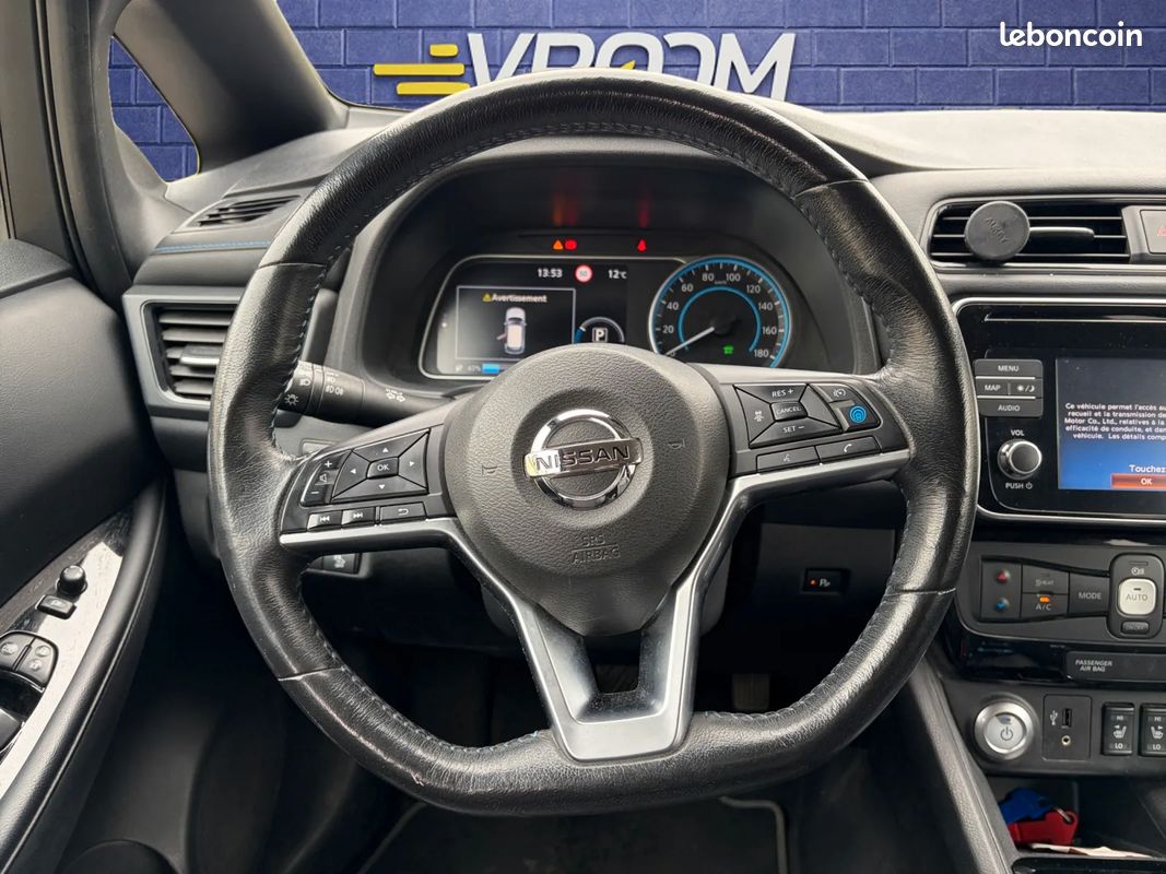 NISSAN Leaf Electrique 150ch Business + - 2018 - 106 000 km - CarPlay - Sièges chauffants - Caméra recul (image 9)