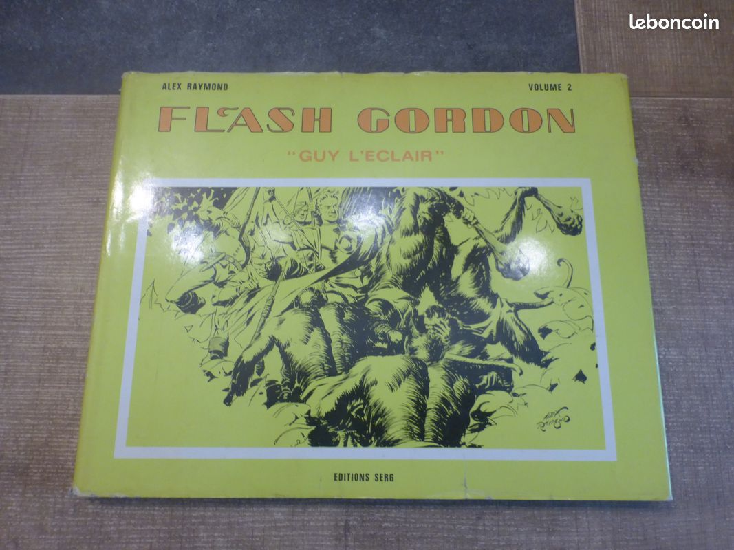 BD grand format 36 X 29.5 FLASH GORDON vol2 dl nov 1971 (image 1)