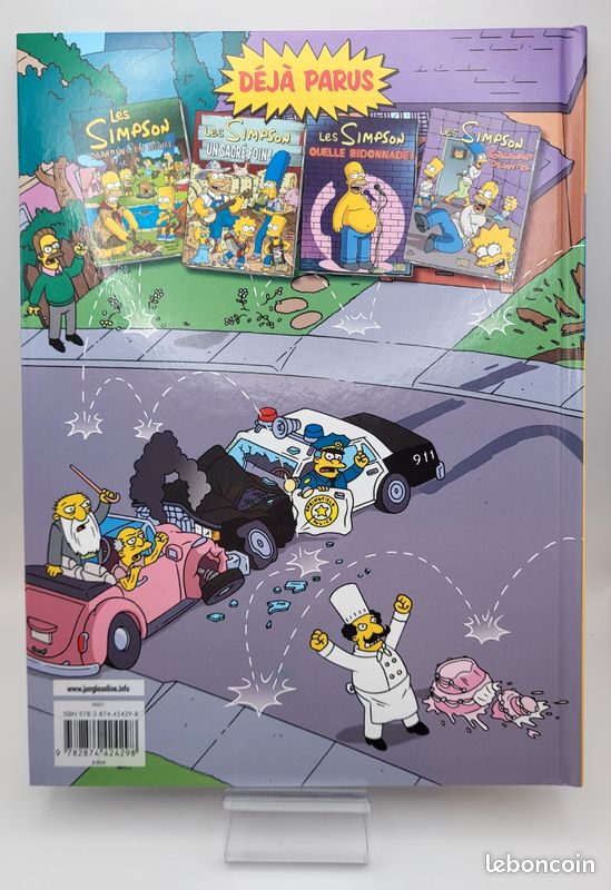 BD Les Simpson Boing Boing Bart (image 2)