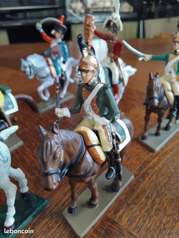 FIGURINE PLOMB MARECHAL ney a cheval EUR 13,00 - PicClick FR