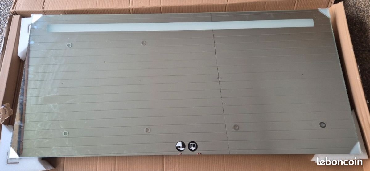 Miroir led 140x65 (image 1)
