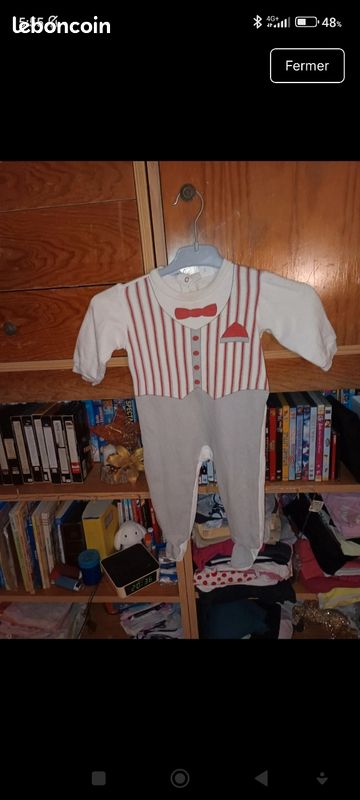 Pyjama pour garçon taille 6/9 mois (image 1)