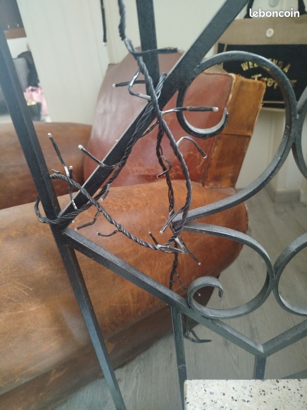 Fauteuil club moustache année 1950 à réfaunover (image 4)
