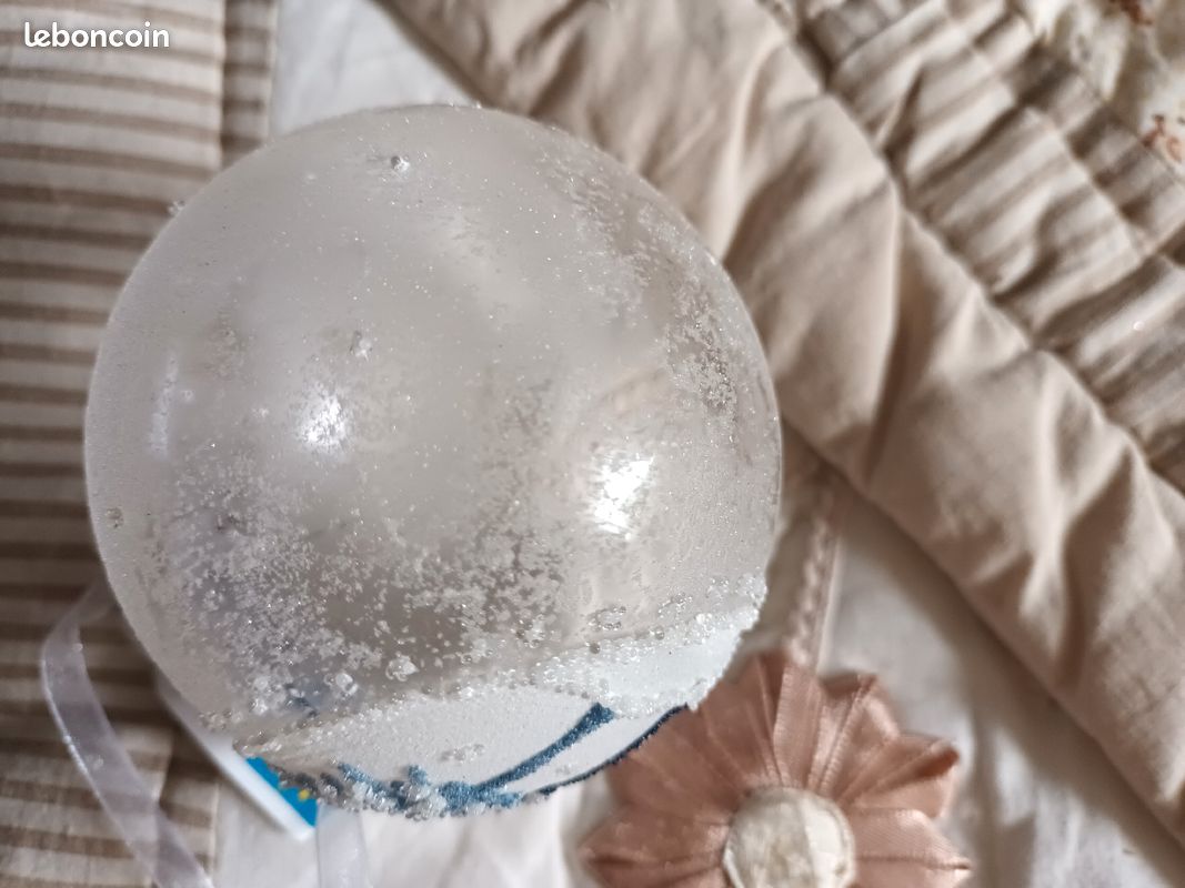 Boule blanche et bleu truffaut neuve (image 4)