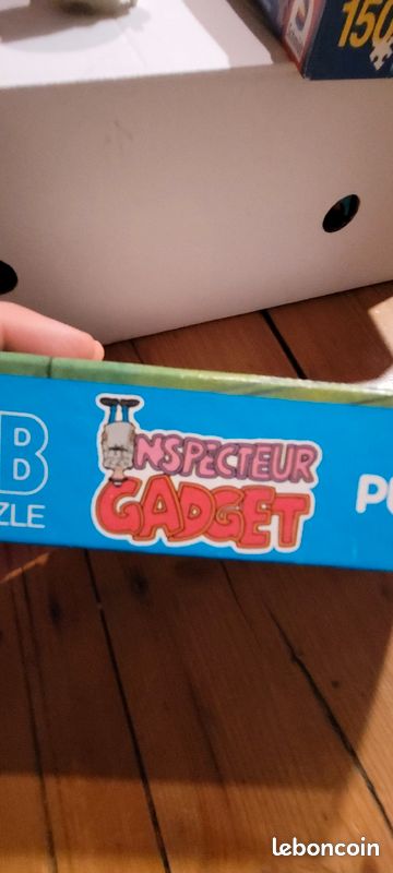 Jeu de societe puzzle vintage inspecteur gadget fr3 dessin animé
MB 100 pièces (image 3)