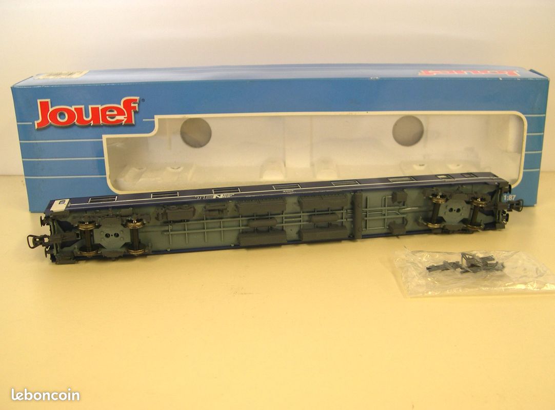 Voiture De Train Jouef Type MU TEN SNCF HJ4019 - Modèle Réduit Ferroviaire NEUF