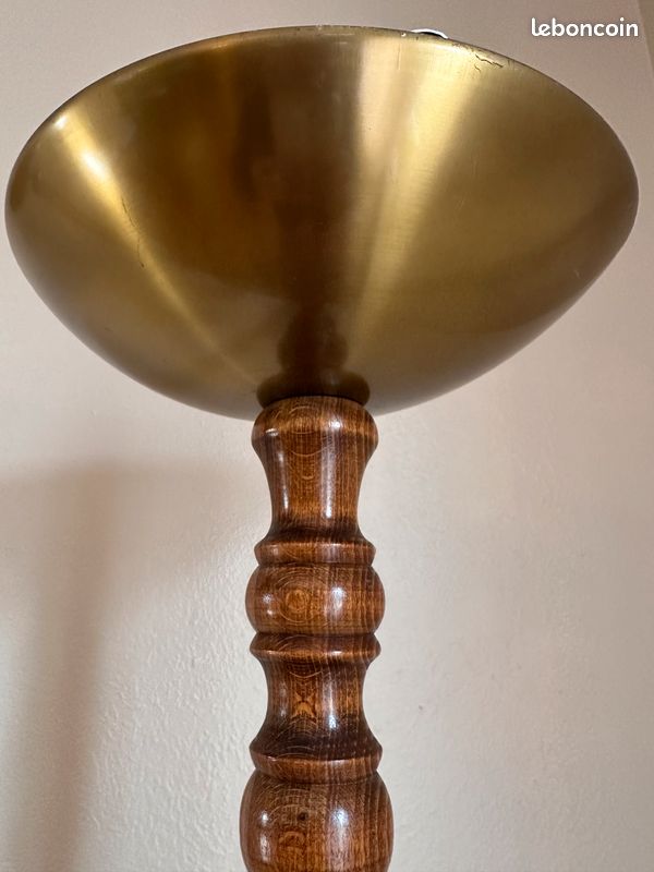 2 Lampadaires en bois salon (image 2)