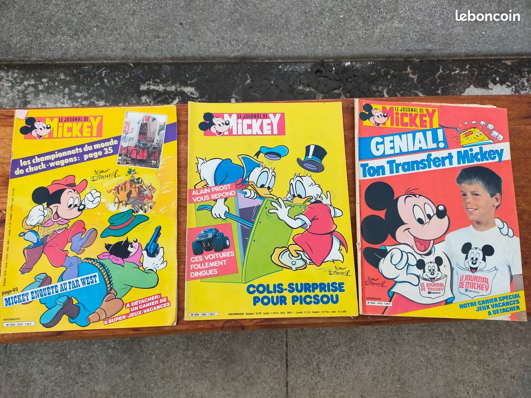 17 heddomadaires du Journal de Mickey de 1984 (image 9)