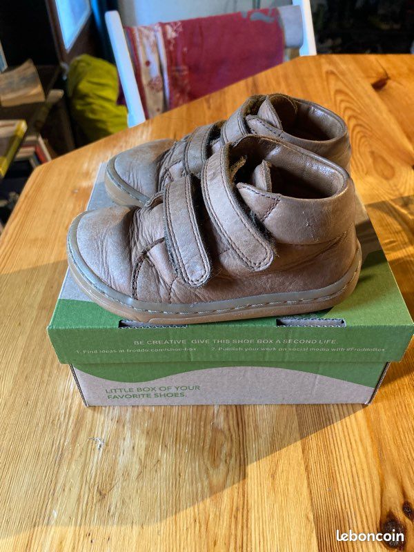 Chaussure cuir marron barefoot (image 4)