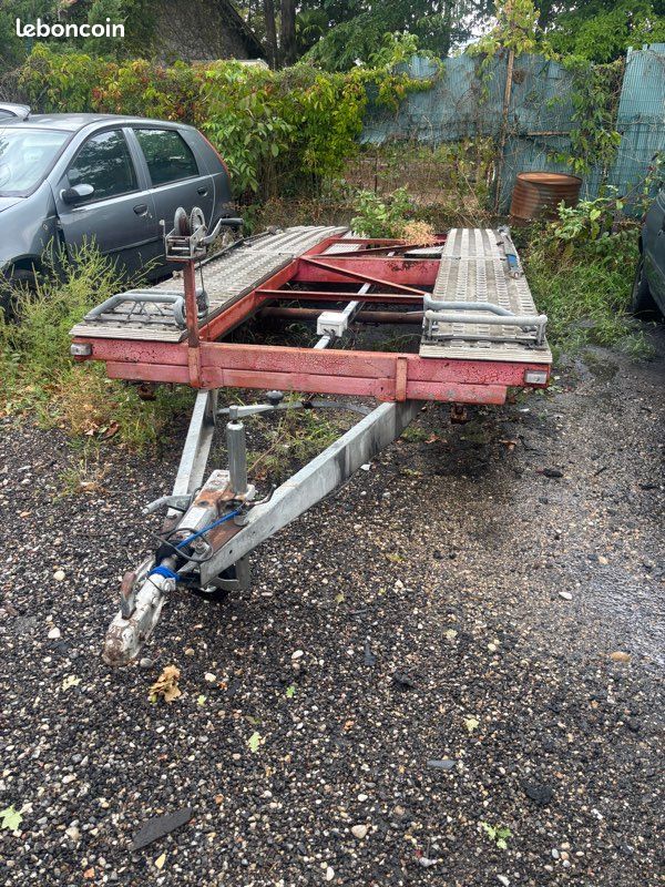 Vends remorque, porte voiture (image 1)
