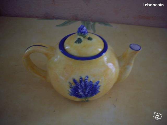Théière jaune pj322 (image 1)