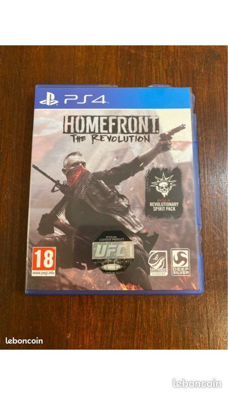 Homefront The Revolution - Jeu PS4 En Très Bon état, Complet Avec Boîte Et Notice