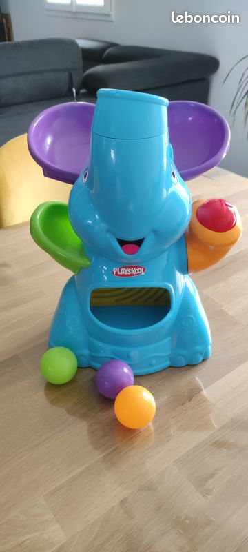 Elefun Bleu Aéroballes (image 2)