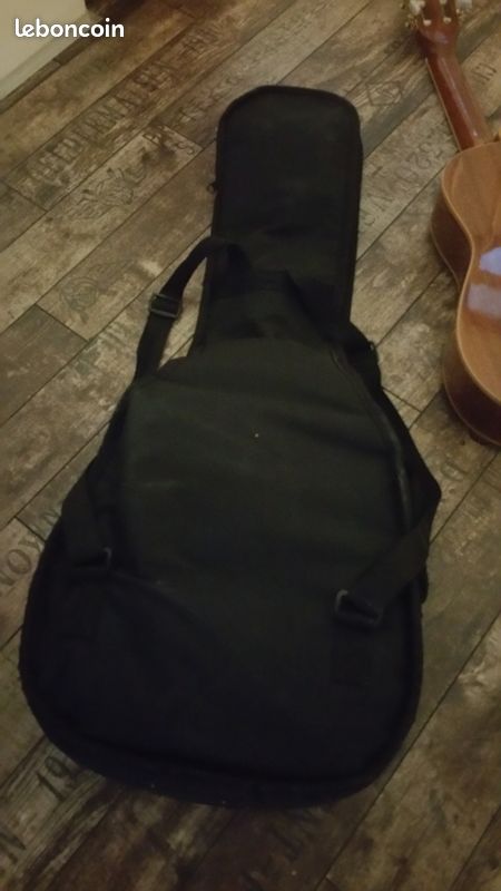 GUITARE CLASSIQUE AGE 7-9 ANS + HOUSSE + ACCORDEUR TBE slg (image 6)