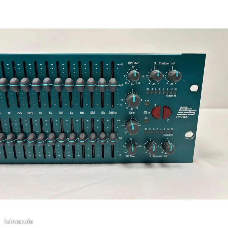 Equaliseur BSS Audio Opal FCS 966 révisé - Photo, audio & vidéo