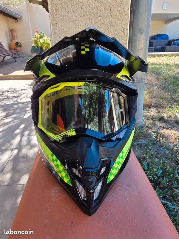 Casque moto cross/enduro taille S (image 2)