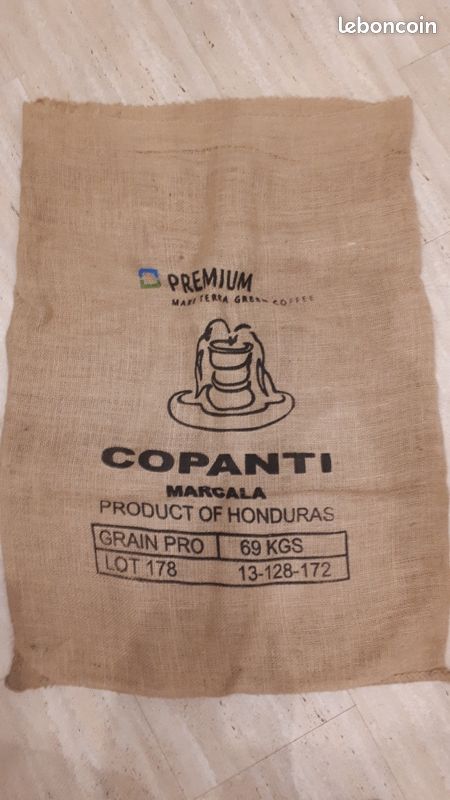 Sac de jute pour bricolage ( café) (image 2)
