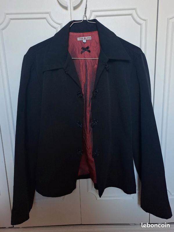 Veste cintrée noire (image 3)