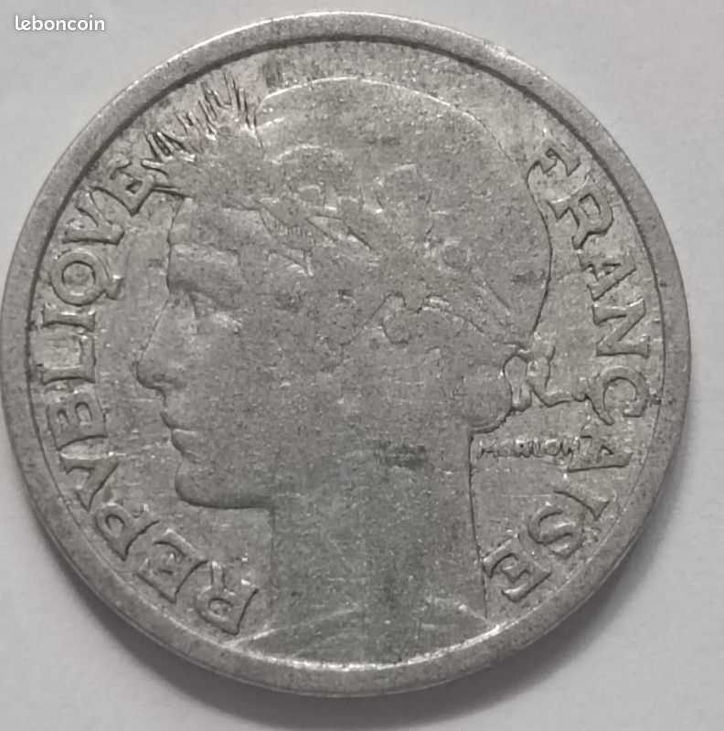 Pièce monnaie franc 2 francs 1941 (image 1)