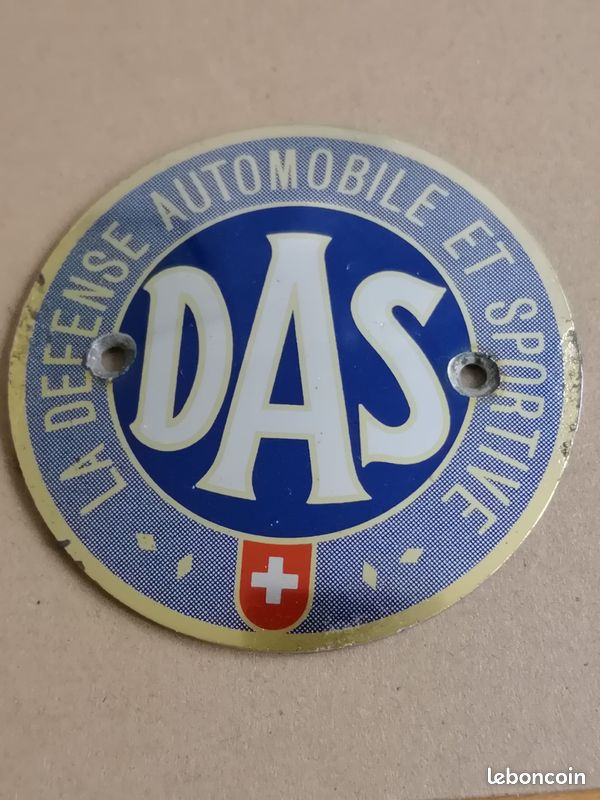 Insigne émaillé Auto Club Des Charentes Maritimes - Pin's France - Vintage