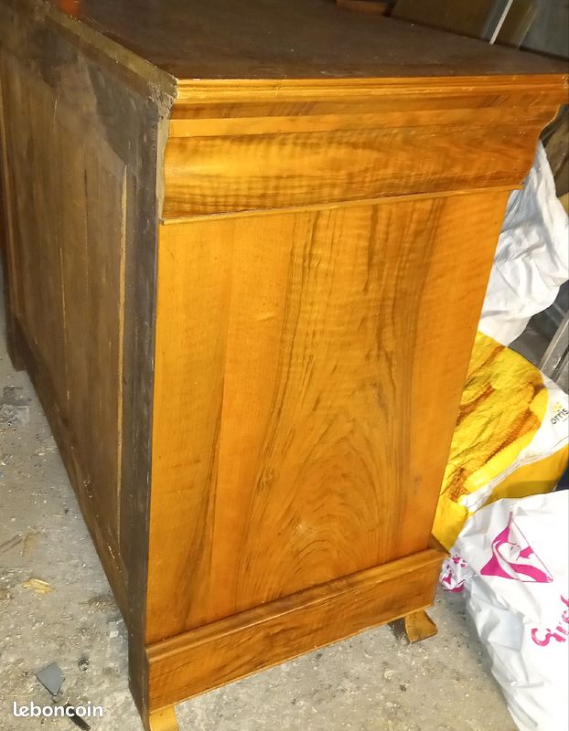 Commode Louis Philippe en noyer (image 3)