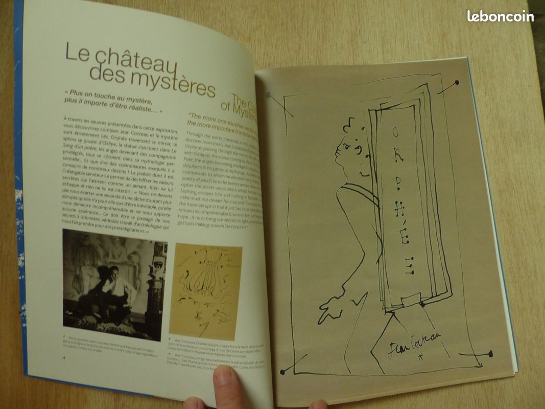 Catalogue d'exposition Jean Cocteau, le château des mystères (image 4)