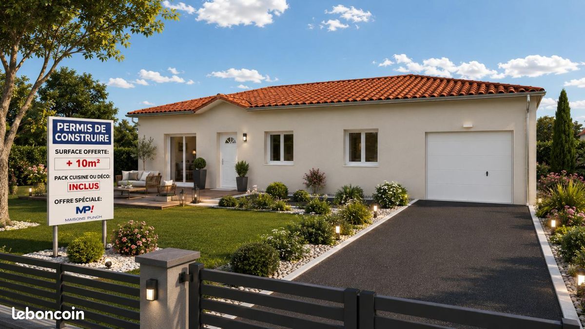 Maison 4 pièces 75 m² · à Villeneuve · 75 m² · 268 900 €