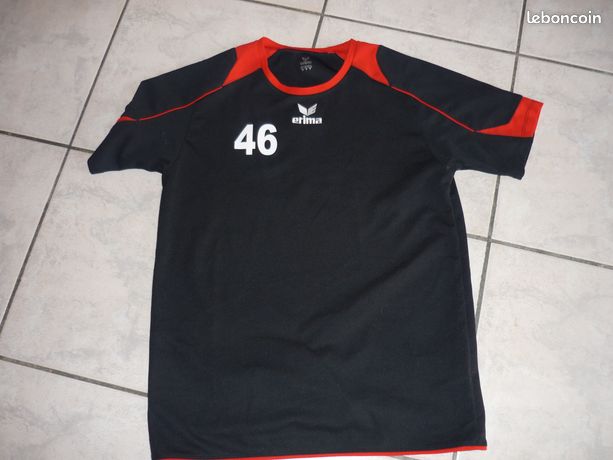 MAILLOT DE FOOT ENFANT - ERIMA - RETRO STAR NOIR/BLANC Comparer les