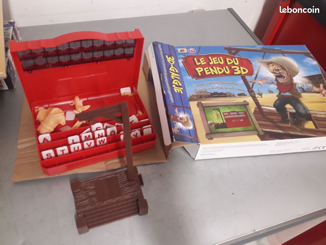 Jeux de société le pendu en 3D (image 1)