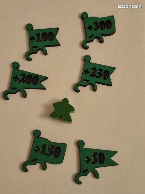 Meeple + Drapeau scoring Carcassonne (image 10)