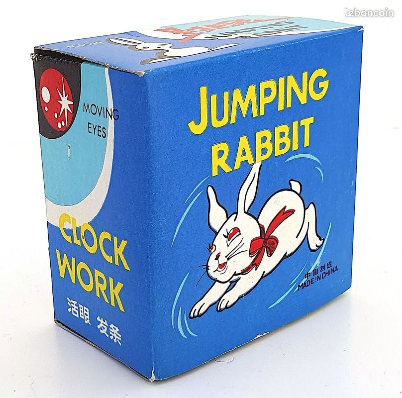 JAWSEU Jouets À Remonter, 3 Pcs Lapin Sauteur À Remonter, Lapin En Peluche Sauteur Mécaniques À Remonter Jouets De Pâques à Remonter Décoration De Pâques Pour Garçons Et Filles Cadeaux De Pâques