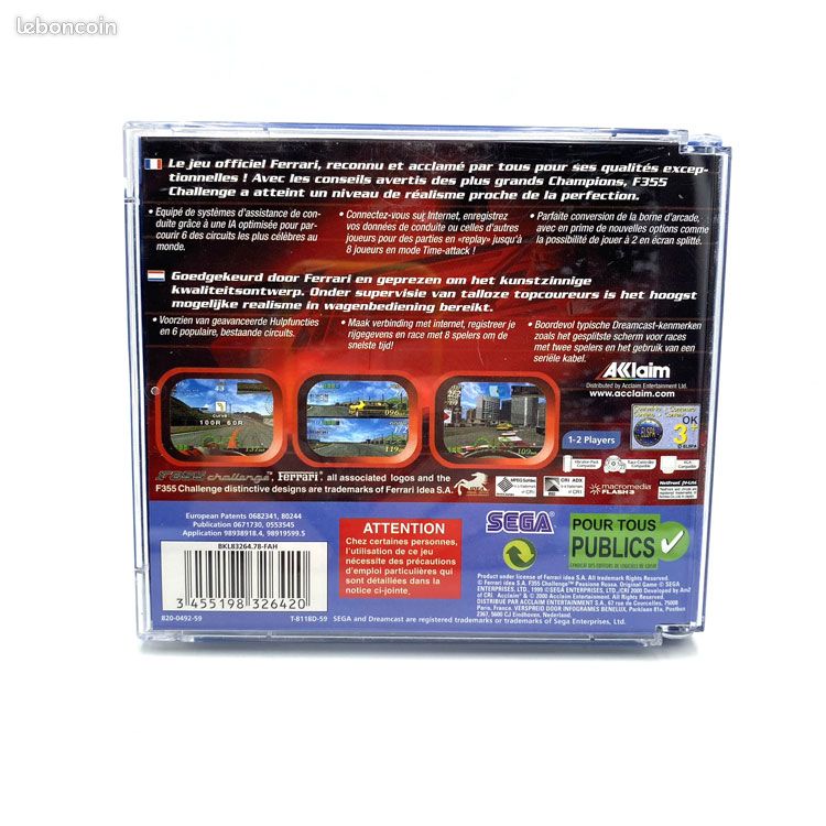 F355 Challenge Sega Dreamcast (image 3)