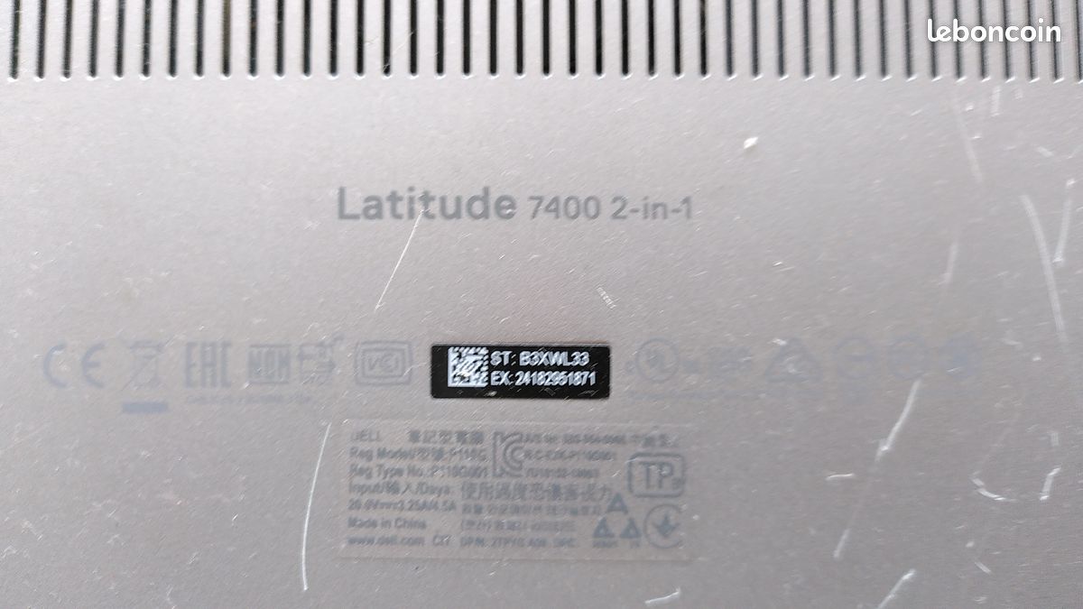 Dell Latitude 7400 2-en-1 pour pièces (image 2)