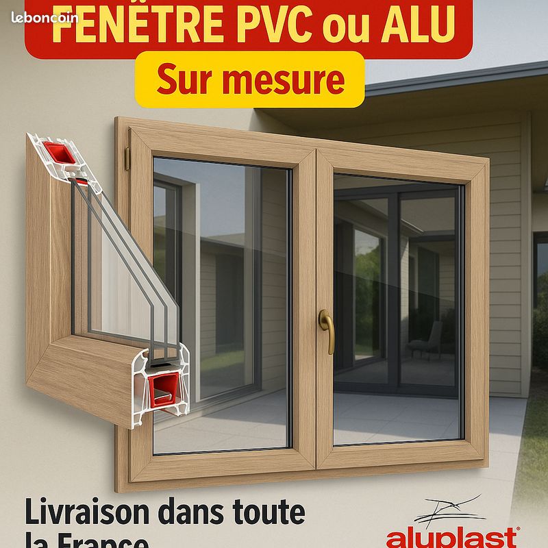 Baie vitrée ALU coulissante (image 1)