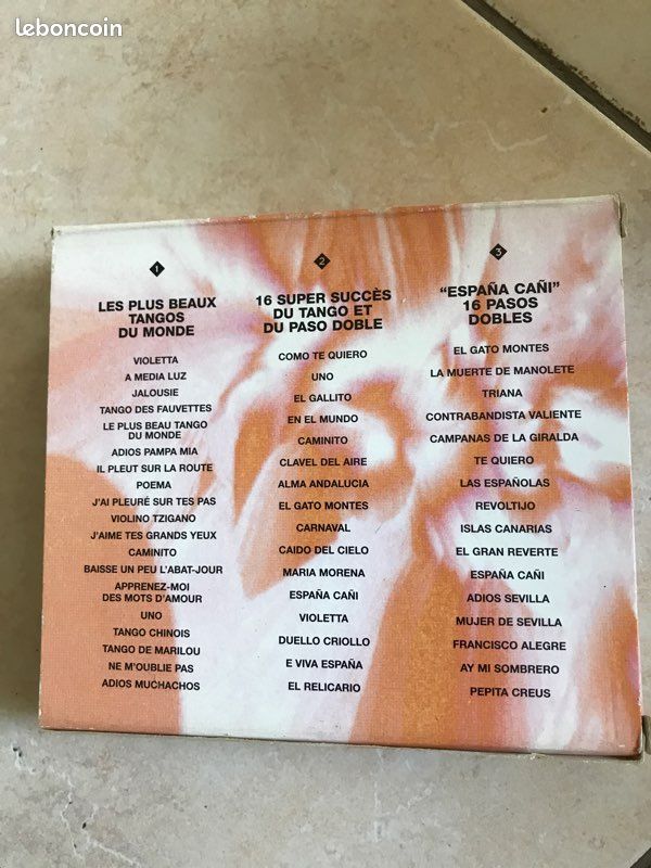 Coffret de 3 CD 💿 Tango/pasos (image 5)