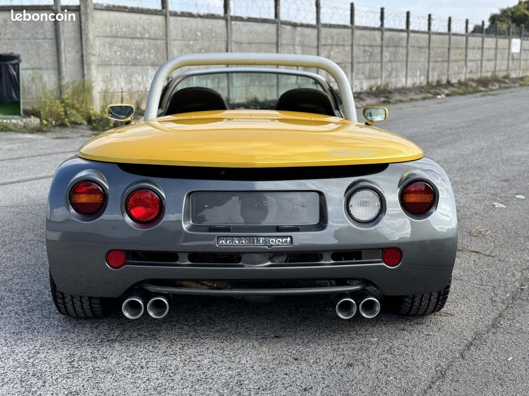 RENAULT SPIDER NEUF Seulement 154 KM  - COLLECTOR - PARE BRISE (image 4)