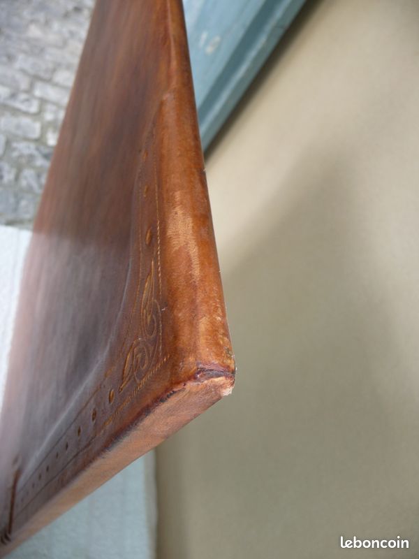 Grand sous-main de bureau en cuir (image 12)