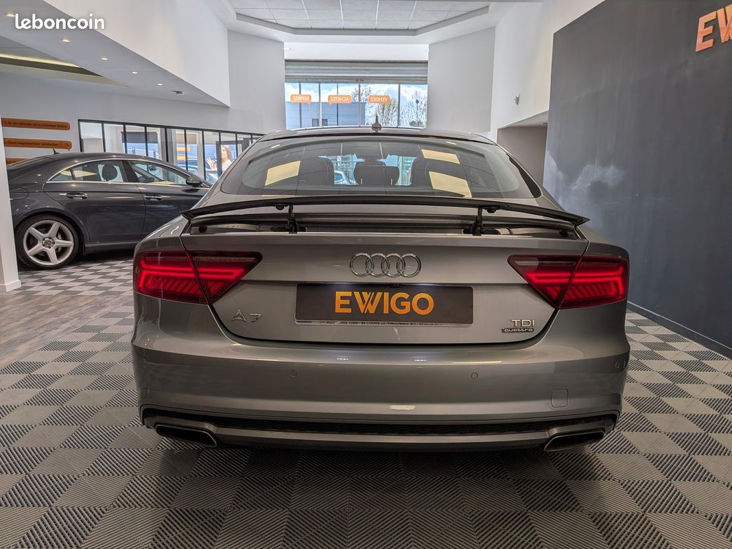 Audi a7 sportback 3.0 tdi 218 ch s line quattro sieges chauffants av / ar toit ouvrant etat proche du neuf (image 24)
