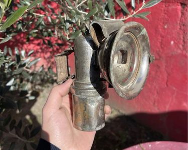 Lampe à Acétylène Lengs Pour Vélo - Vintage Et Authentique - Rare
