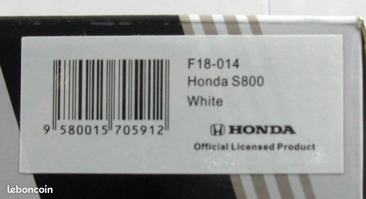 Honda S800 Roadster 1966 - die cast - modèle de collection - AutoArt 73277 Honda S800 Roadster 1966 - die cast - modèle de collection - AutoArt 73277