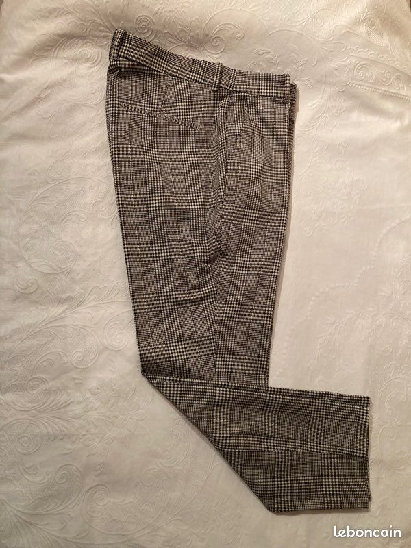 Pantalon prince de galle noir et blanc (image 1)