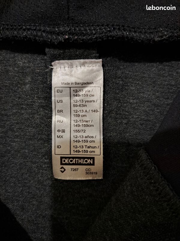 Veste à capuche fille Décathlon (image 2)