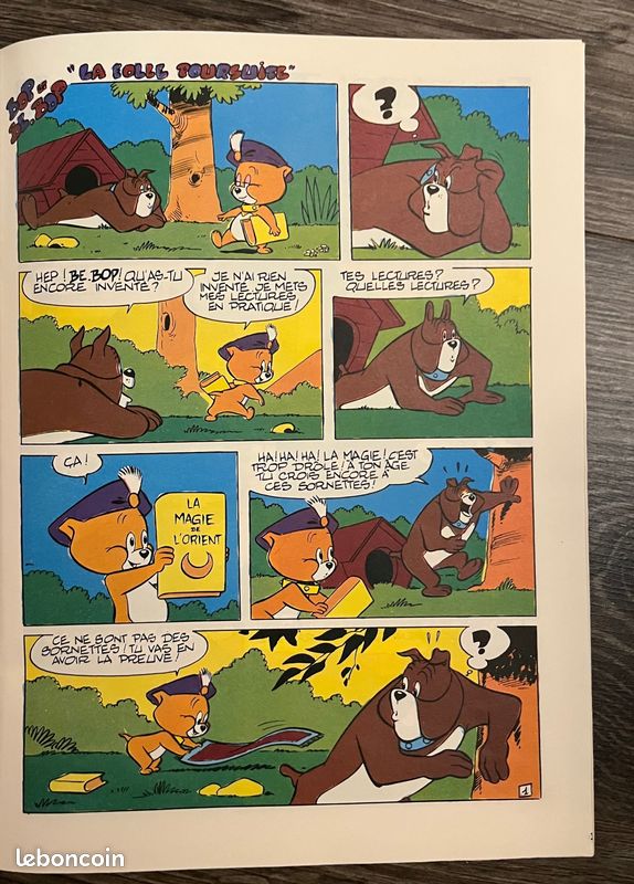Vintage 1990'S Tom et Jerry - Tom Chat Visage Looney Tunes